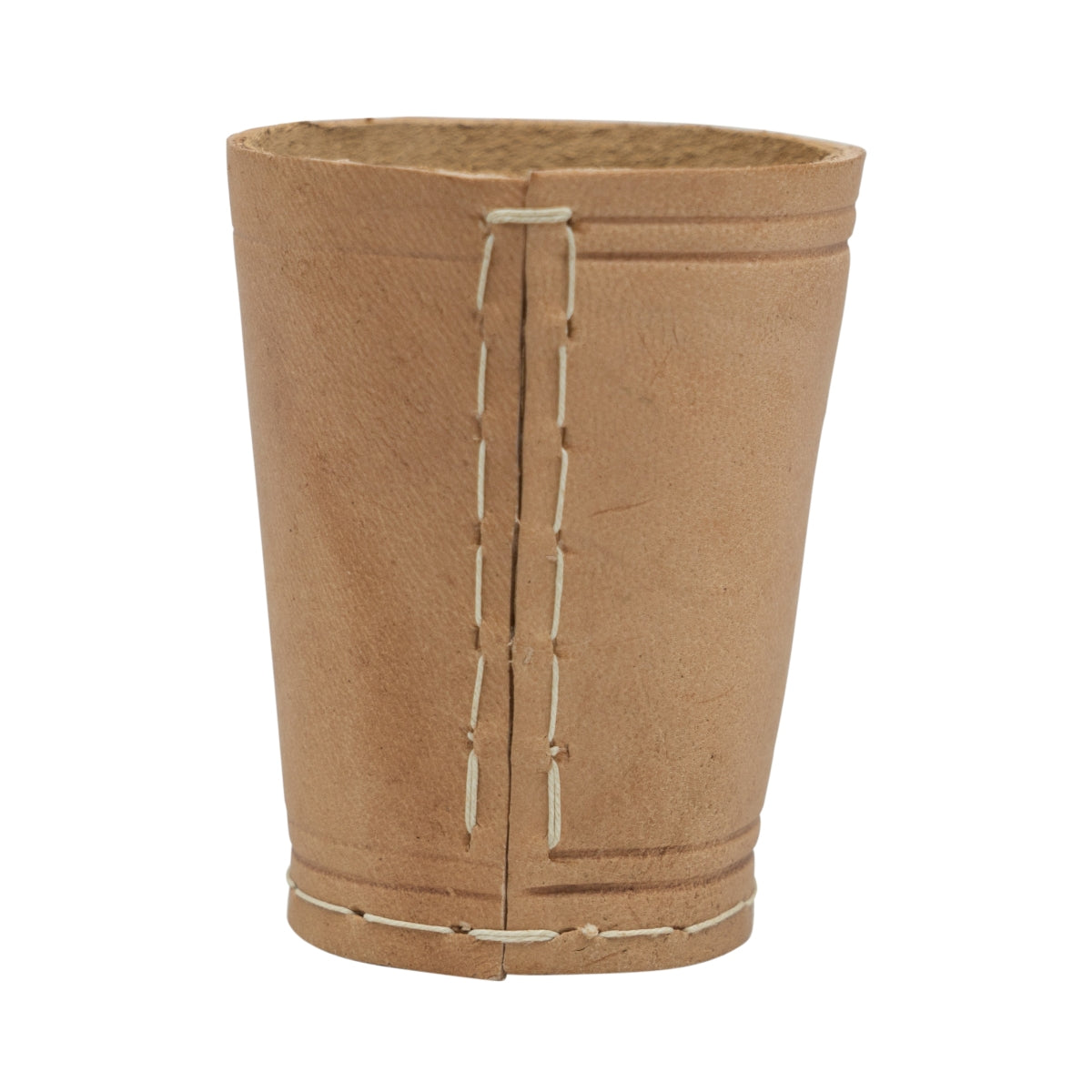 Kümmerling Liquore Knobel Tazza 3 cubetti Similpelle marrone Giochi Bevande Bar – Vista 2