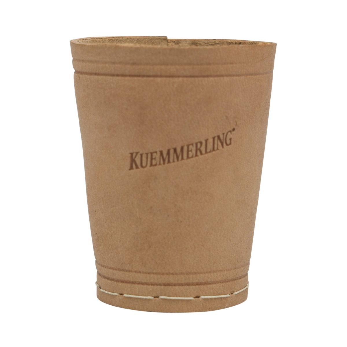 Kümmerling Liquore Knobel Tazza 3 cubetti Similpelle marrone Giochi Bevande Bar – Vista 3