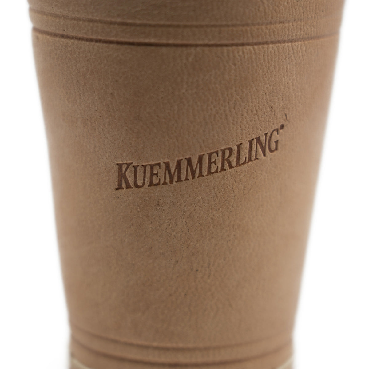 Kümmerling Liquore Knobel Tazza 3 cubetti Similpelle marrone Giochi Bevande Bar – Vista 4