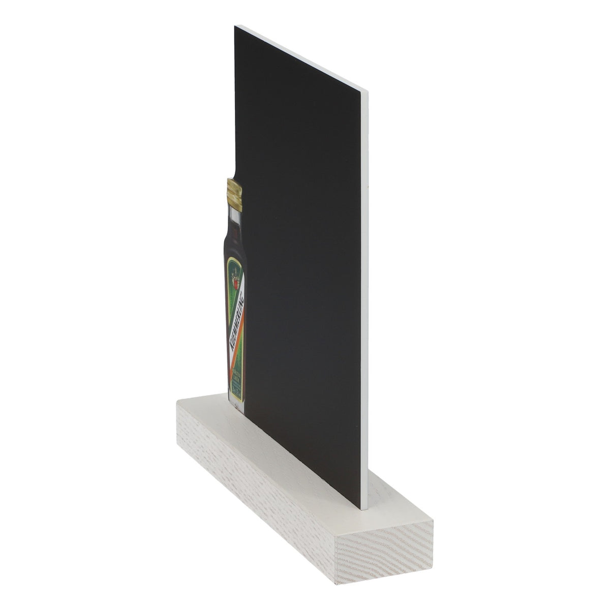 Kümmerling Liquore Lavagnetta Mini, espositore da tavolo nuovo in legno nero – Vista 4