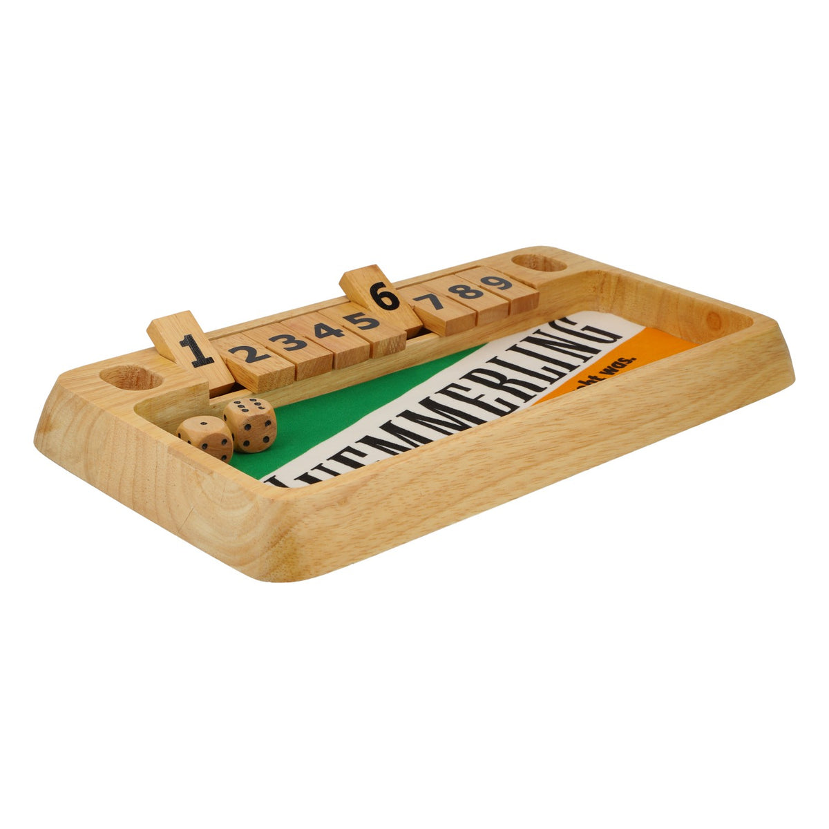 Kümmerling, gioco di dadi, Shut the Box, gioco in legno, rompicapo, pezzo da collezione, originale – Vista 2