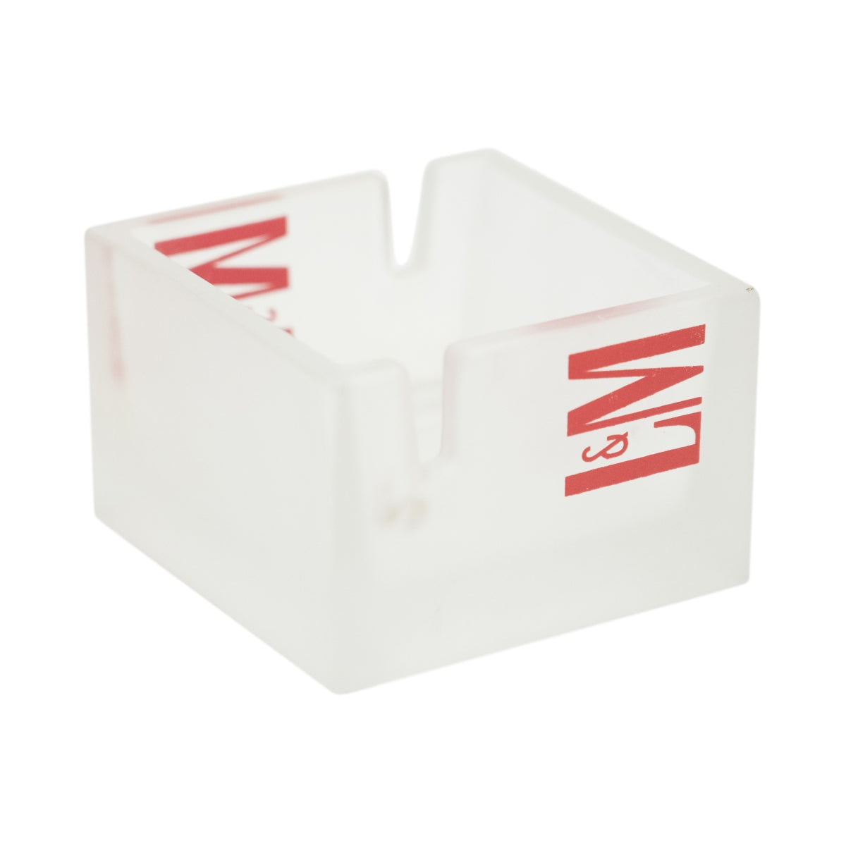 L&M Posacenere per sigarette Design satinato Quadrato Solido Fumo Bar