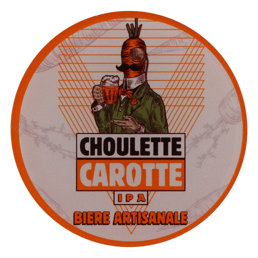 La Choulette Birra Sottobicchiere Choulette Blonde Triple Plat rotondo nuovo