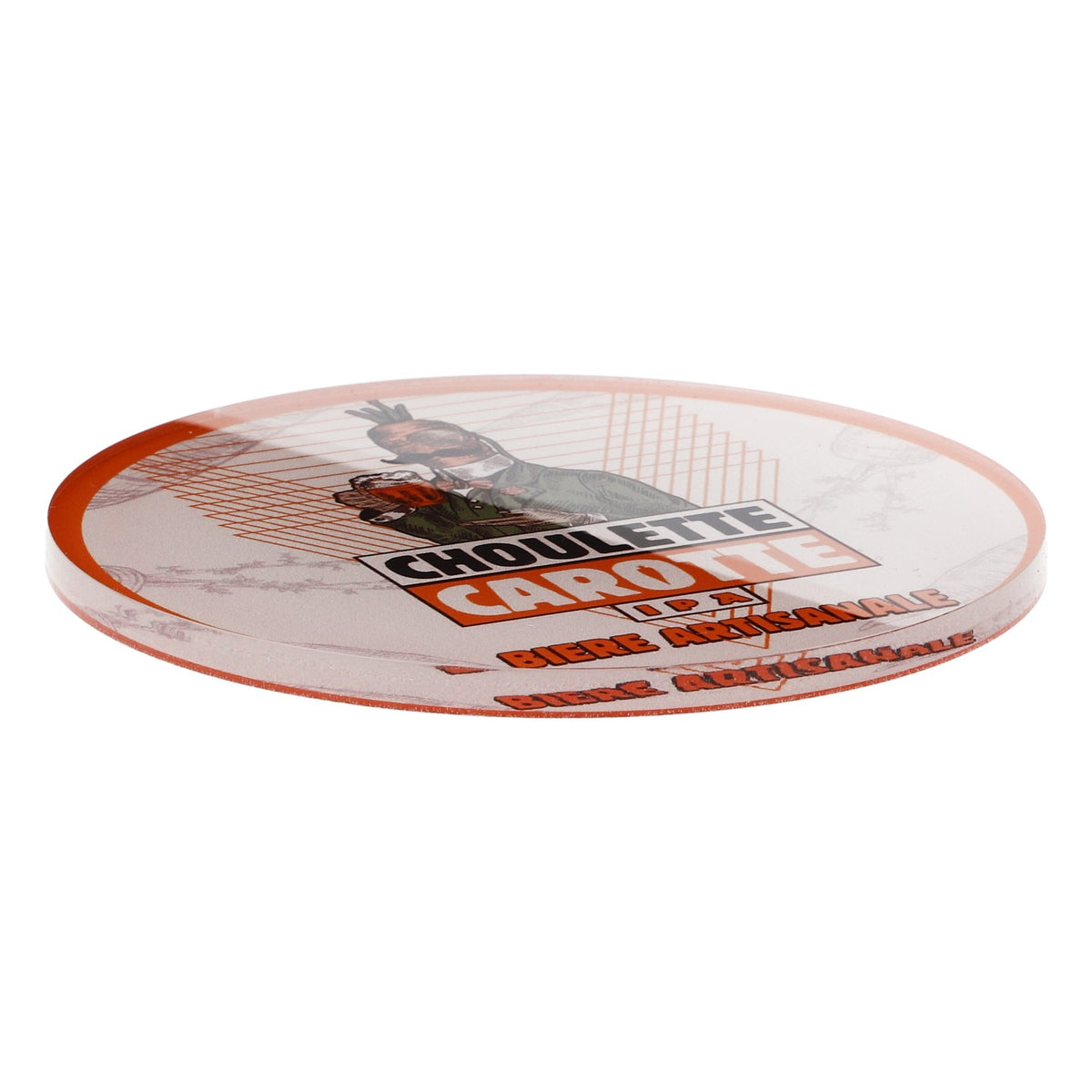 La Choulette Birra Sottobicchiere Choulette Blonde Triple Plat rotondo nuovo – Vista 2