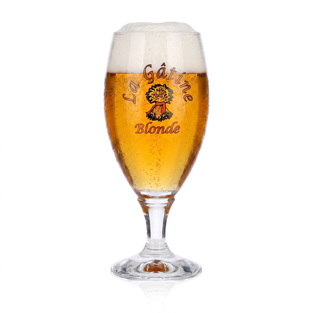 Bicchiere da birra La Gatine da 0,25 l, modello "Pokal", Blonde Durobor Sevilla