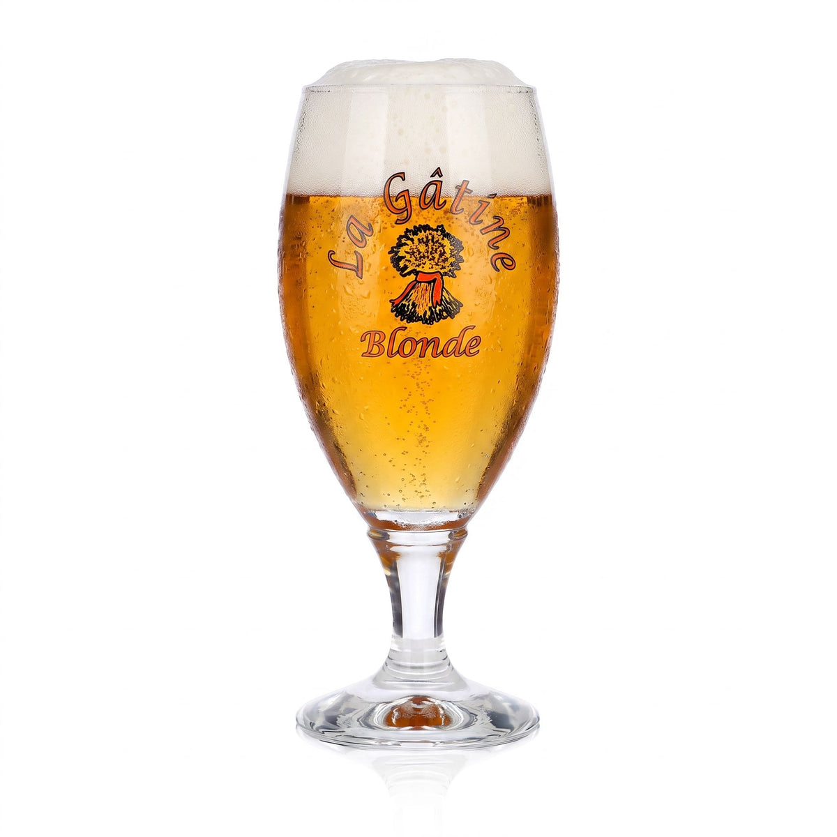 Bicchiere da birra La Gatine da 0,25 l, modello "Pokal", Blonde Durobor Sevilla