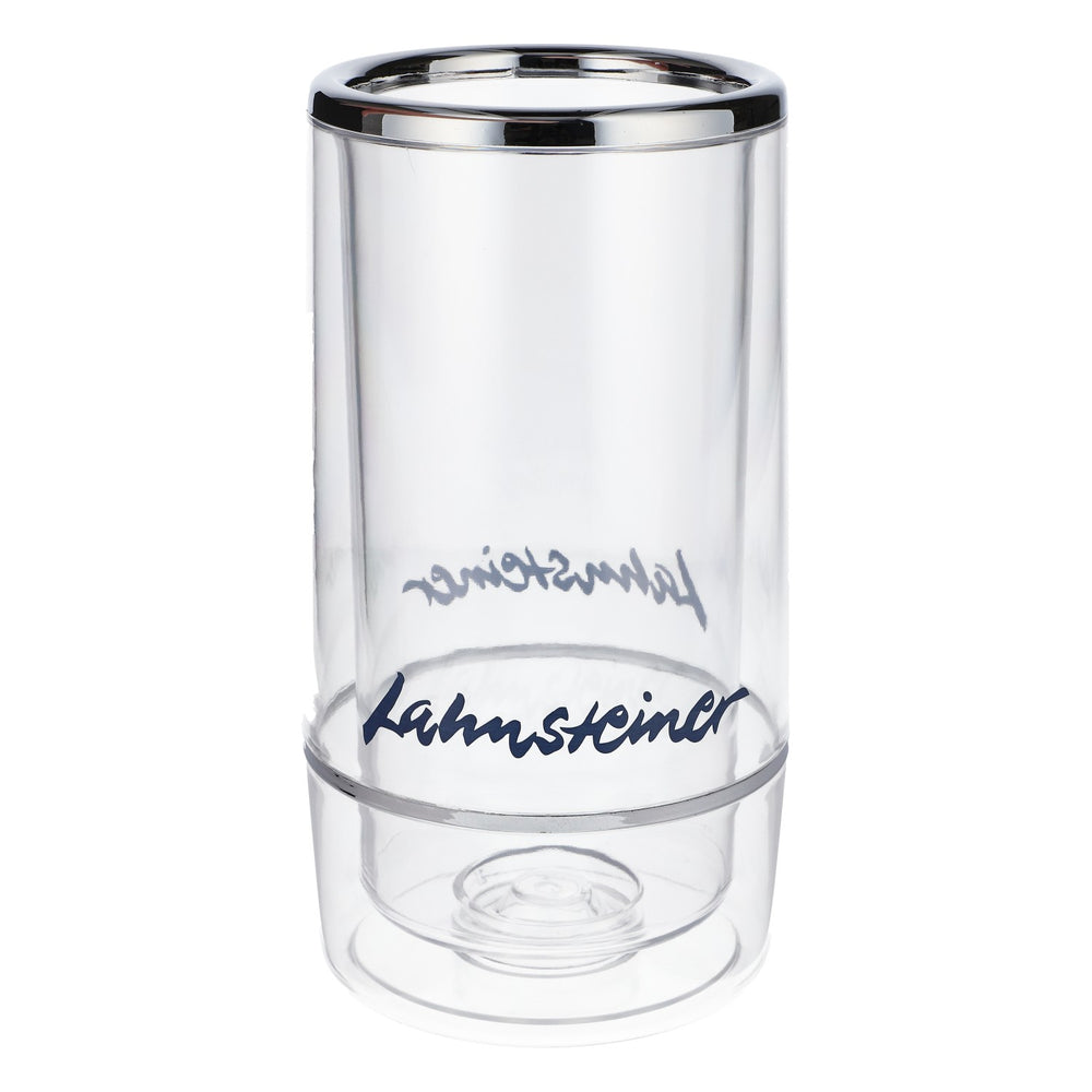 Lahmsteiner Wasser Raffredda bottiglie in acrilico Raffredda bottiglie trasparente