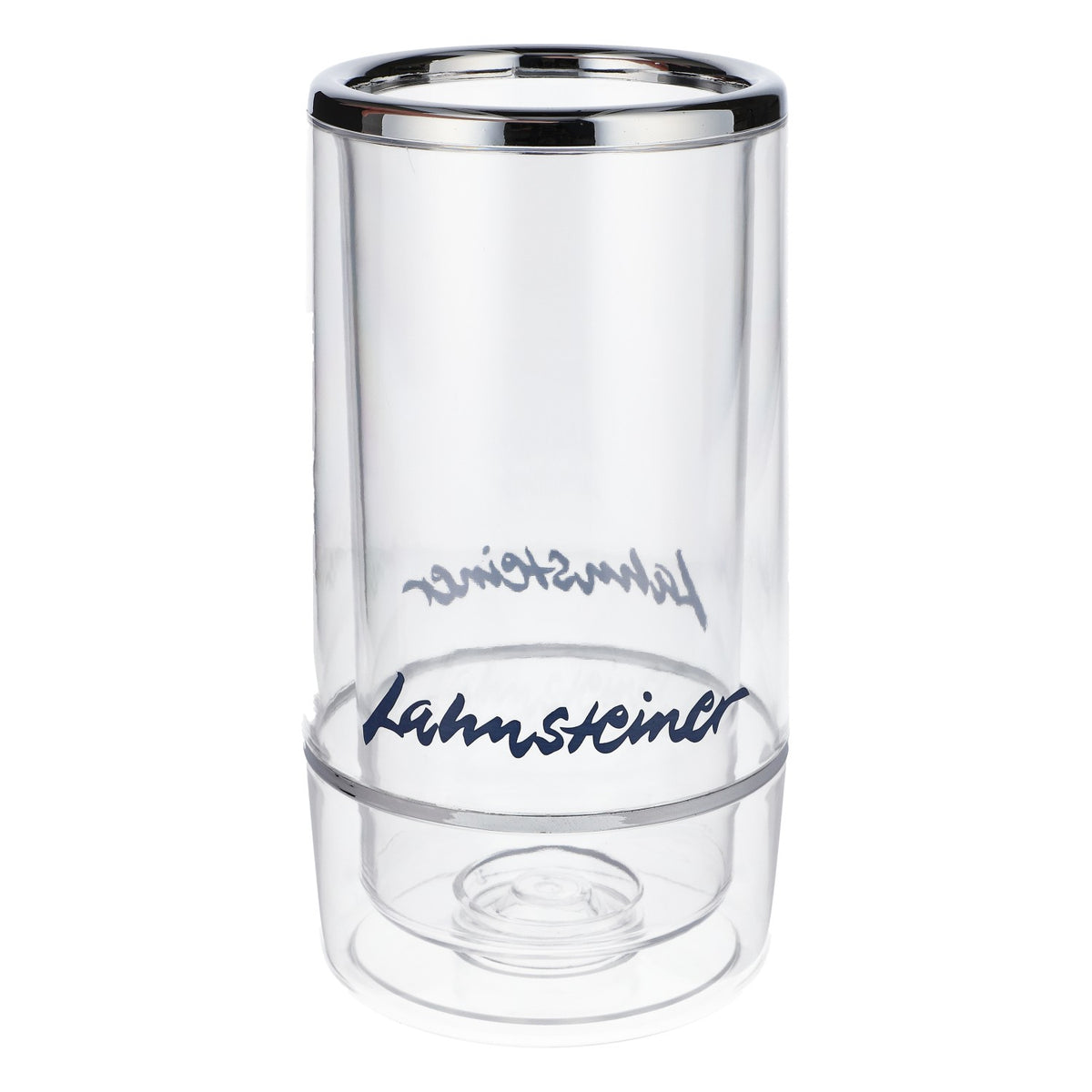 Lahmsteiner Wasser Raffredda bottiglie in acrilico Raffredda bottiglie trasparente