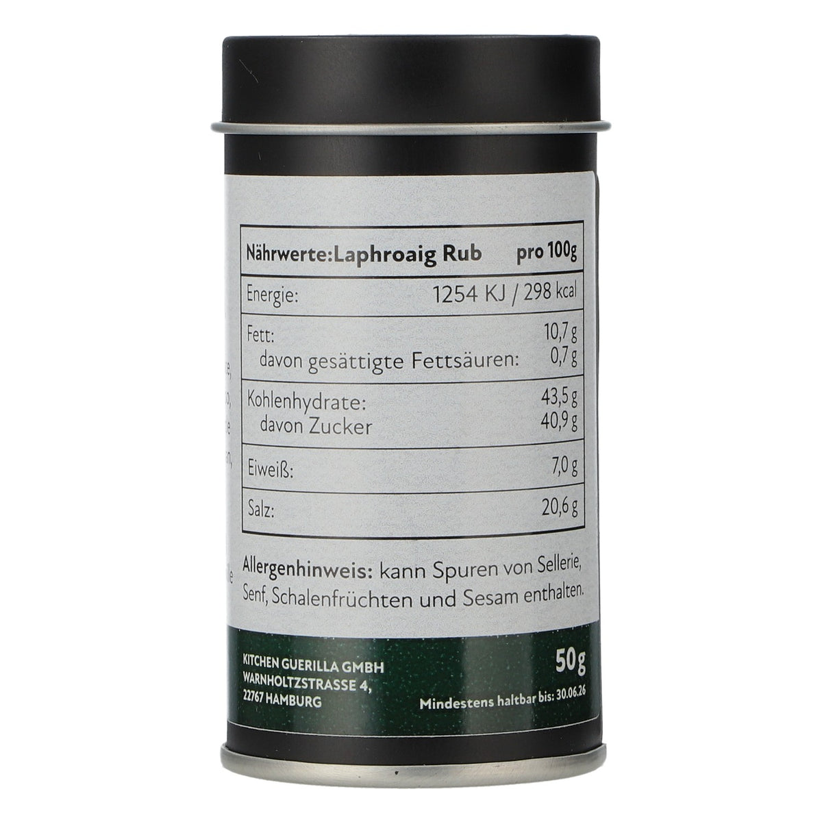 Laphroaig Whisky in lattina con miscela di spezie 50 g Per carne/pesce/verdure – Vista 3