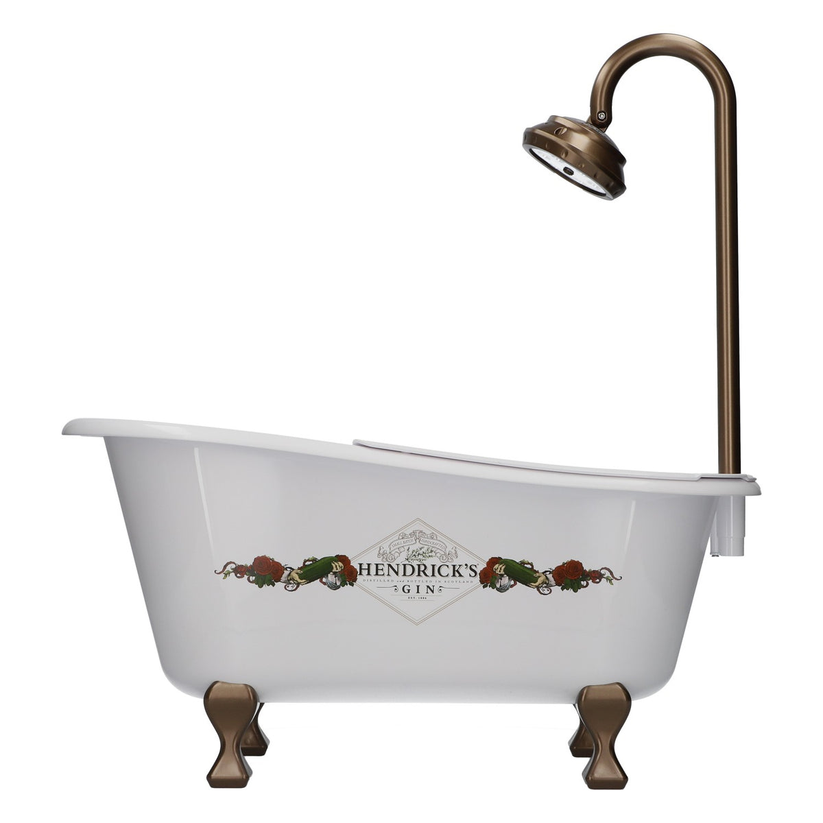 LED Hendricks Gin Raffreddatore per bottiglie Glorifier Vasca da bagno Soffione Accessori da bar – Vista 6
