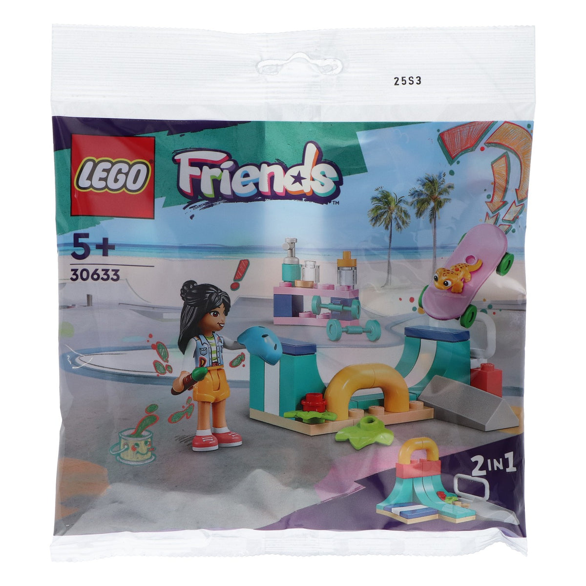 Giocattoli Lego Lego Friends 30633  Rampa da skateboard