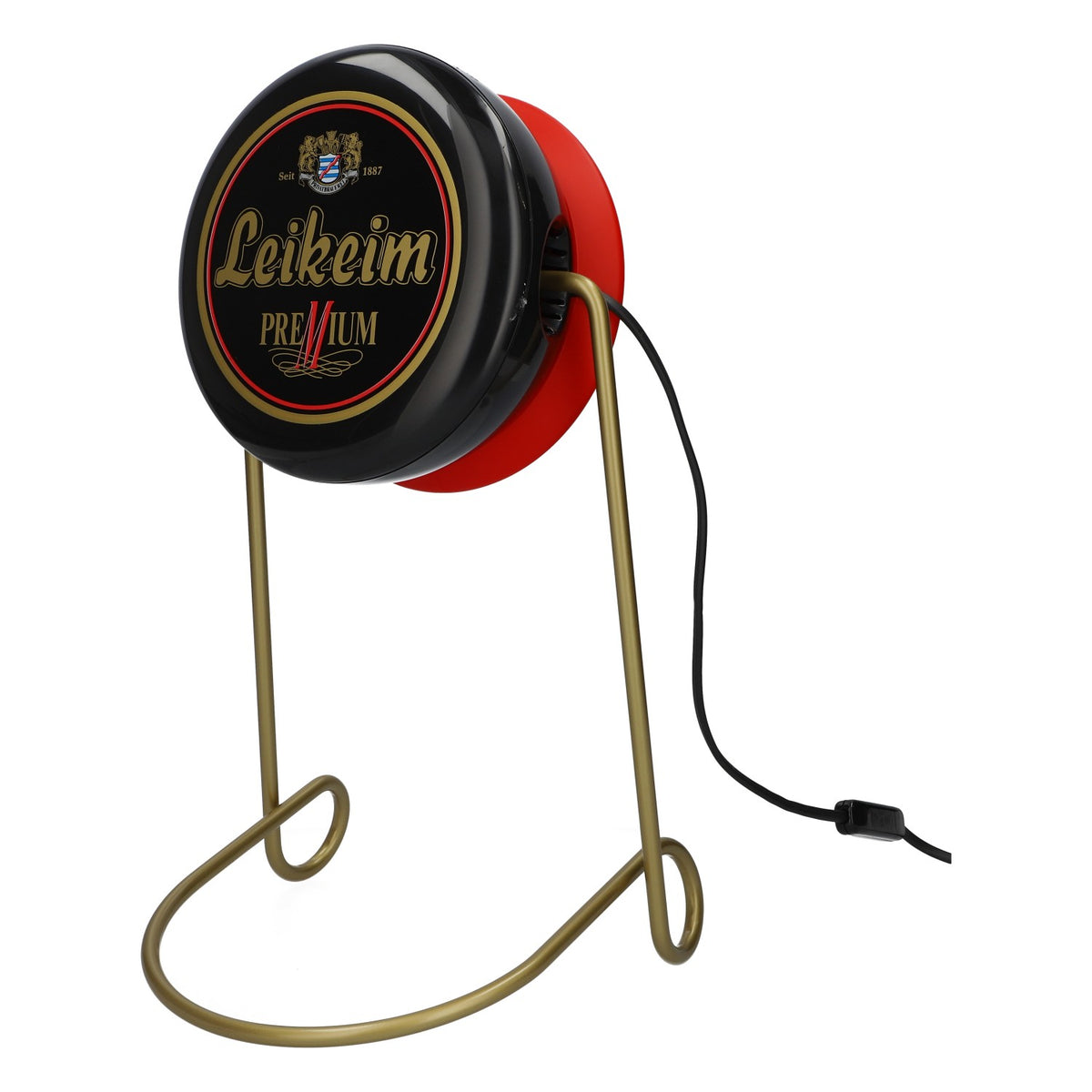 Lampada da tavolo Leikeim Bier con stelo a molla, orientabile, base in metallo, decorazione da bar, da collezione – Vista 4