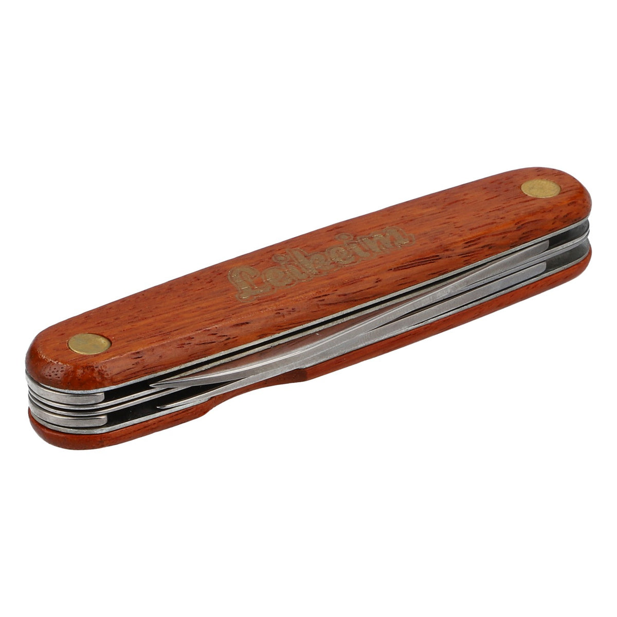 Set da tasca Leikeim con coltello, forchetta, apribottiglie e utensile multifunzione