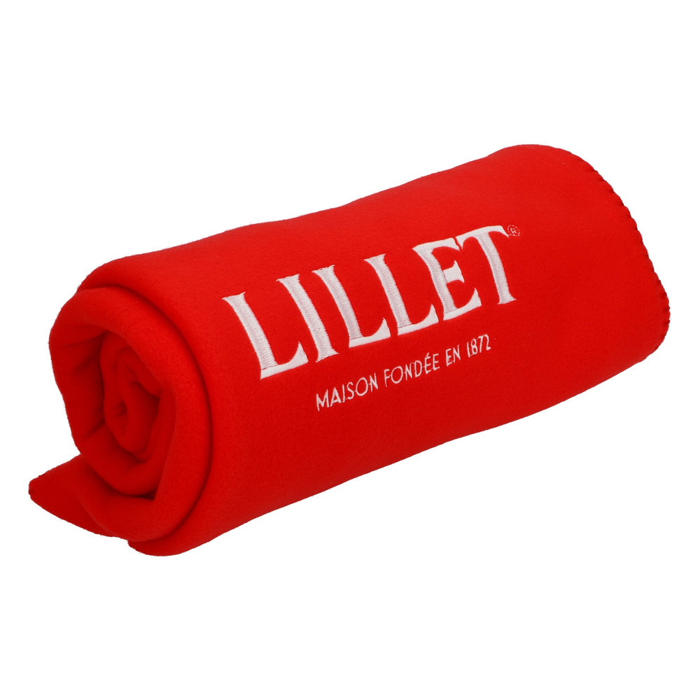 Lillet Aperitif Coperta in pile Coperta morbida Coperta da spiaggia Coperta in tessuto non tessuto rosso