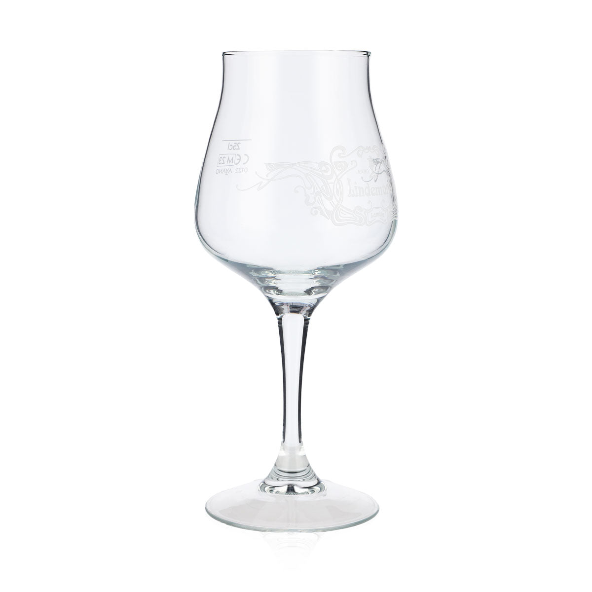 Bicchieri da birra Lindemans Bicchieri Bicchieri da birra 0,25 l Calice Bianco decorato – Vista 2