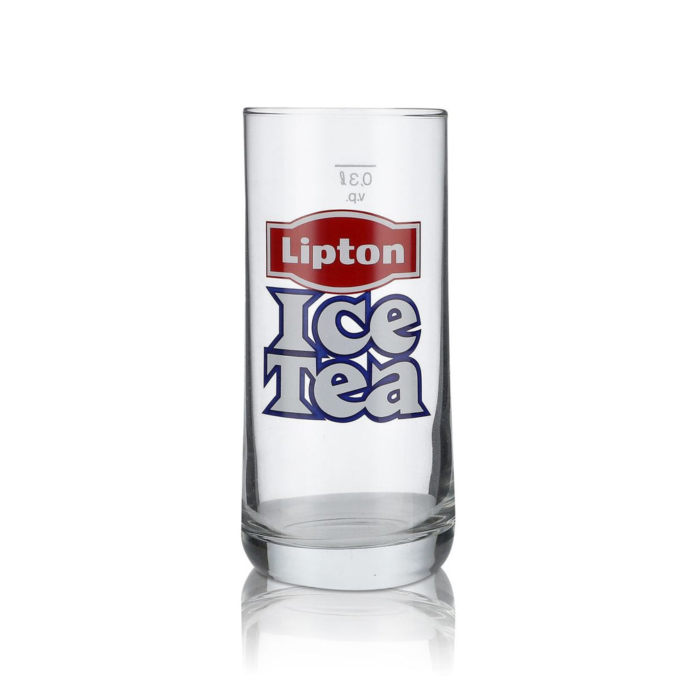 Bicchiere Lipton Ice Tea 0,3 l Bicchieri Bicchiere da long drink Bicchiere da cocktail Retro Ice Tea