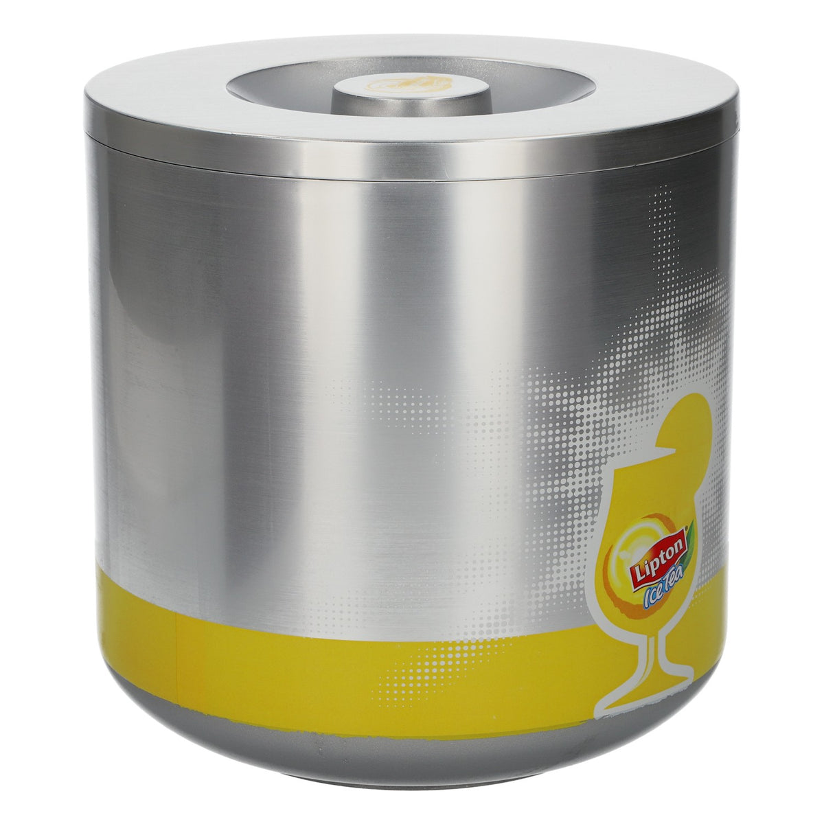 Lipton Refrigeratore per bibite Refrigeratore per bottiglie Ice Tea nuovo in plastica argento Refrigeratore per spumante – Vista 2
