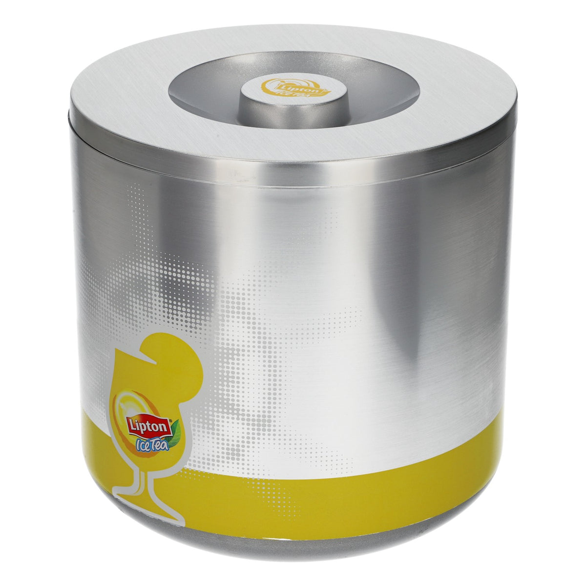 Lipton Refrigeratore per bibite Refrigeratore per bottiglie Ice Tea nuovo in plastica argento Refrigeratore per spumante – Vista 4