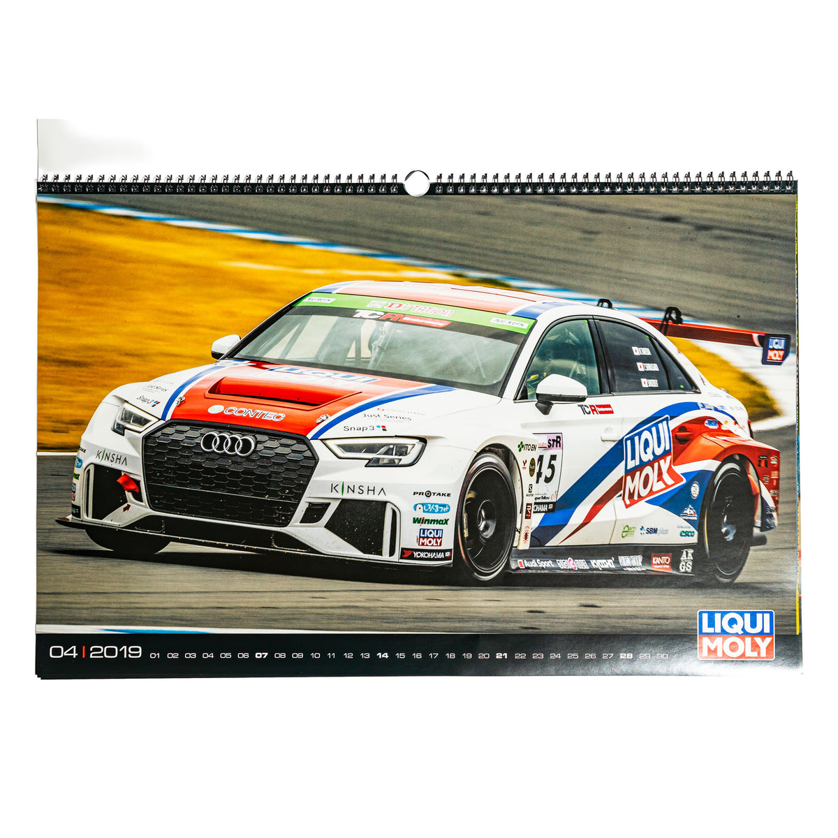 Calendario Liqui Moly 57x37 cm 2019 Formula 1 – Vista 3