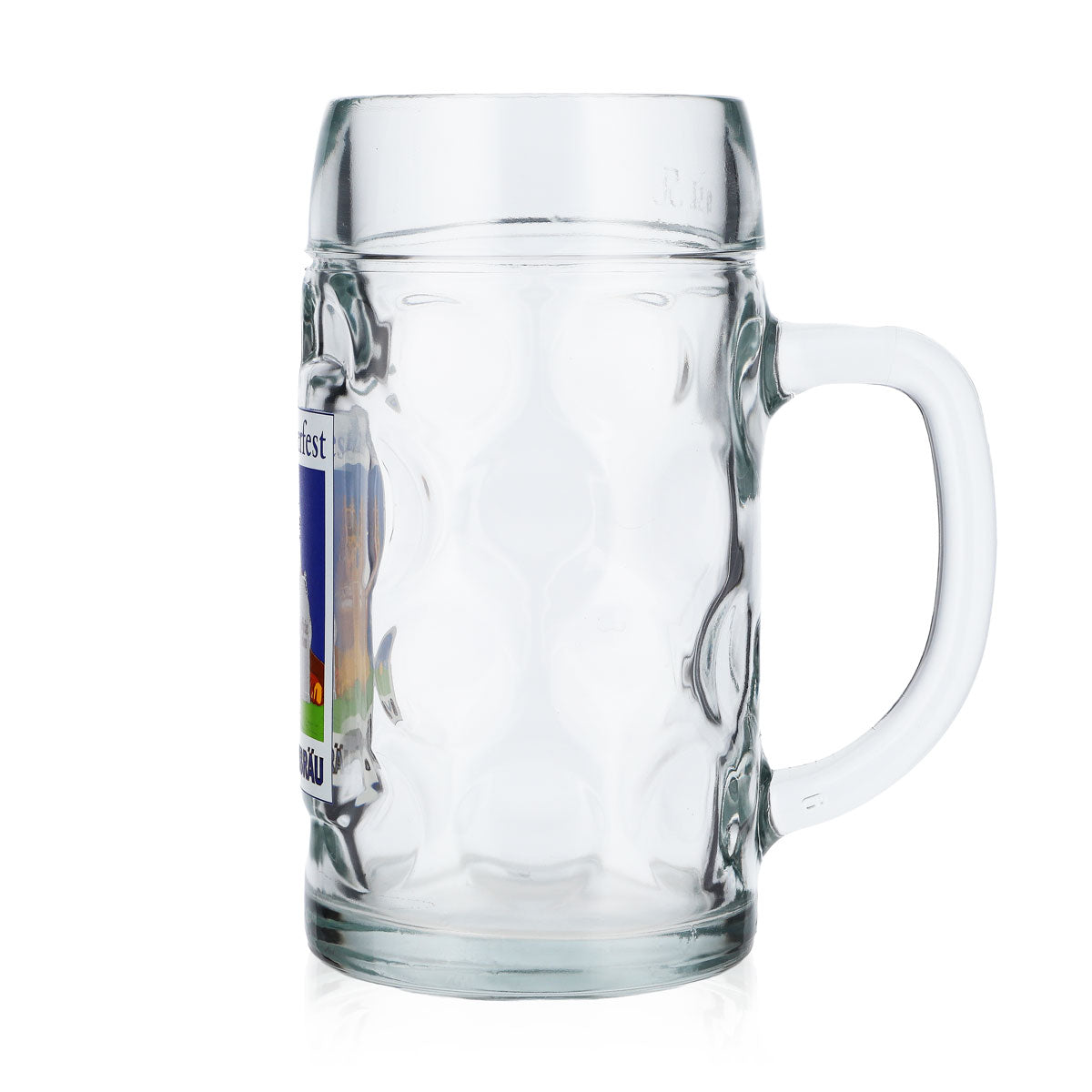 Bicchiere da birra Löwenbräu, boccale da 0,5 l, modello Oktoberfest con motivo del leone – Vista 5