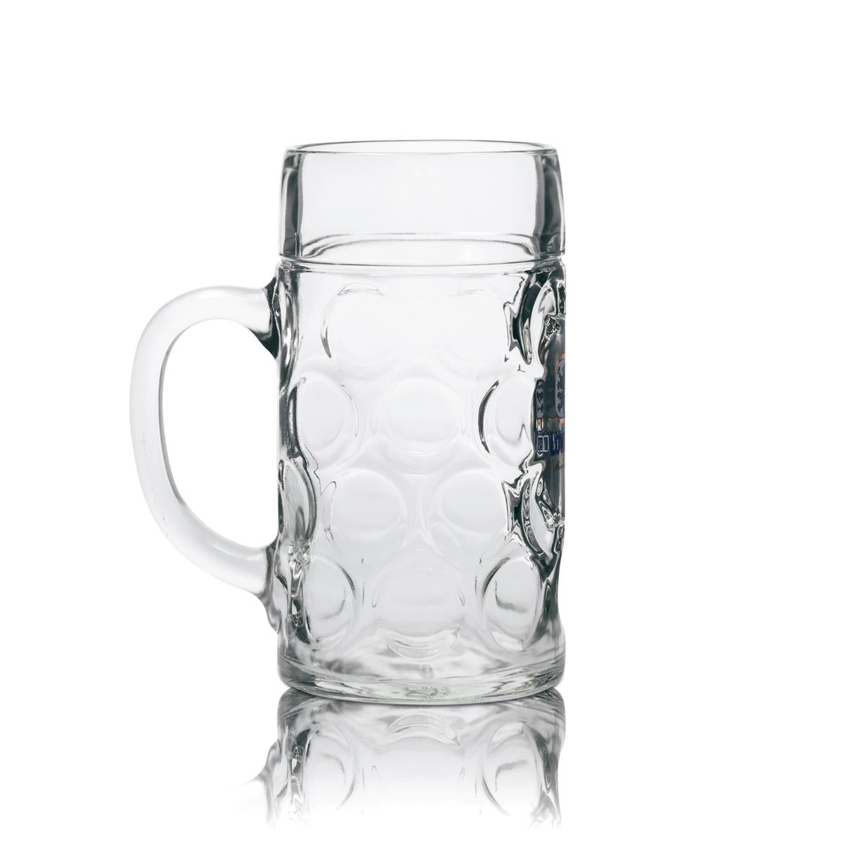 6 bicchieri da birra Löwenbräu da 1 litro con manico, boccale, bicchiere da birra, birrificio Baviera – Vista 3