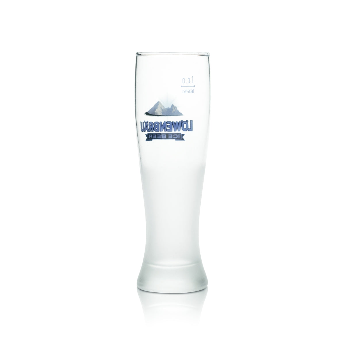 Löwenbräu Weißbier Bicchiere 0,3 l Ice Beer Edition Hefe Kristall Weizen Bicchieri – Vista 2