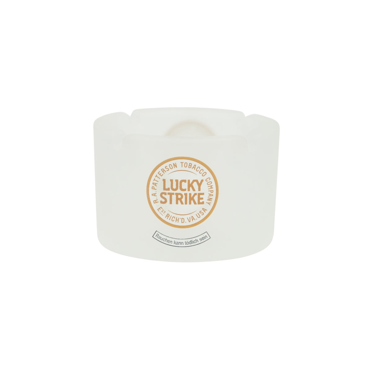 Lucky Strike Sposa per sigarette in vetro opalino Sposa per sigarette in vetro per esterni