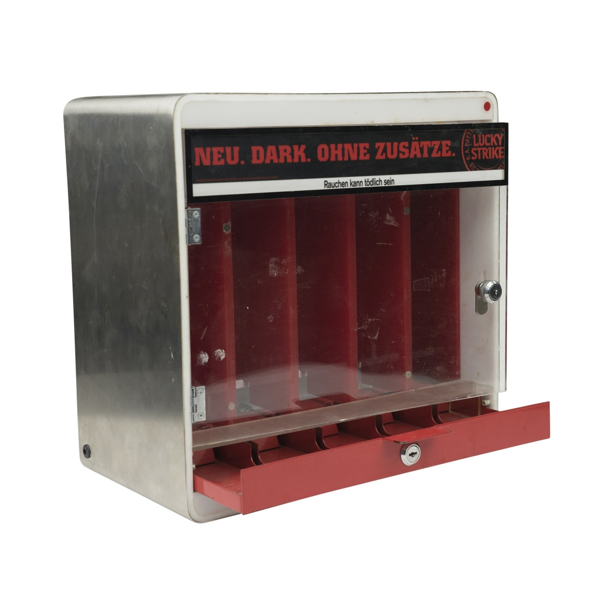Distributore automatico di sigarette Lucky Strike Barautomat Scatola di vendita Retro Raro Tabacco Bar – Vista 3