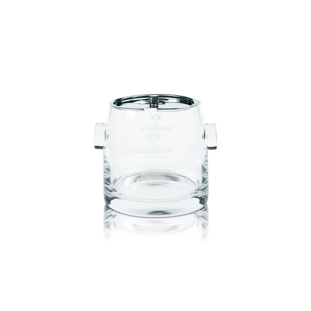 Macallan Whisky Contenitore per cubetti di ghiaccio 5 l in vetro Box refrigerante Bar Gastronomia Scotch elegante