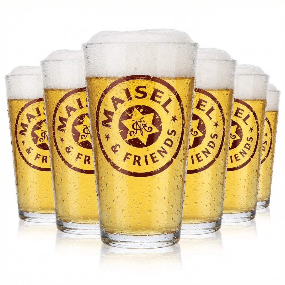 Bicchieri da birra Maisel Weisse Bicchiere Willibecher Frankonia 0,3 l marrone satinato