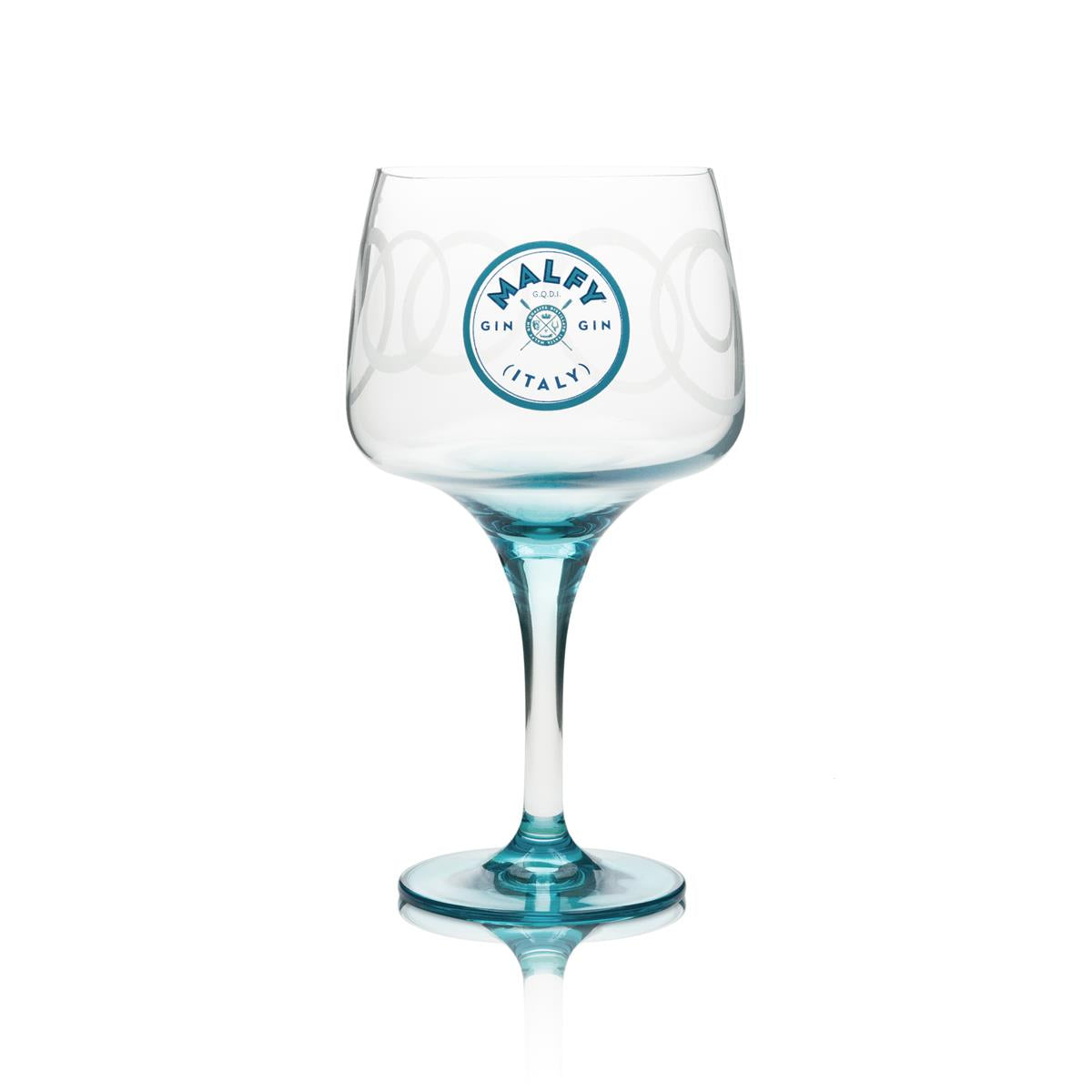 Set di 6 bicchieri da cocktail Malfy Gin Copa 0,6 l – Edizione speciale con stelo blu – Vista 3