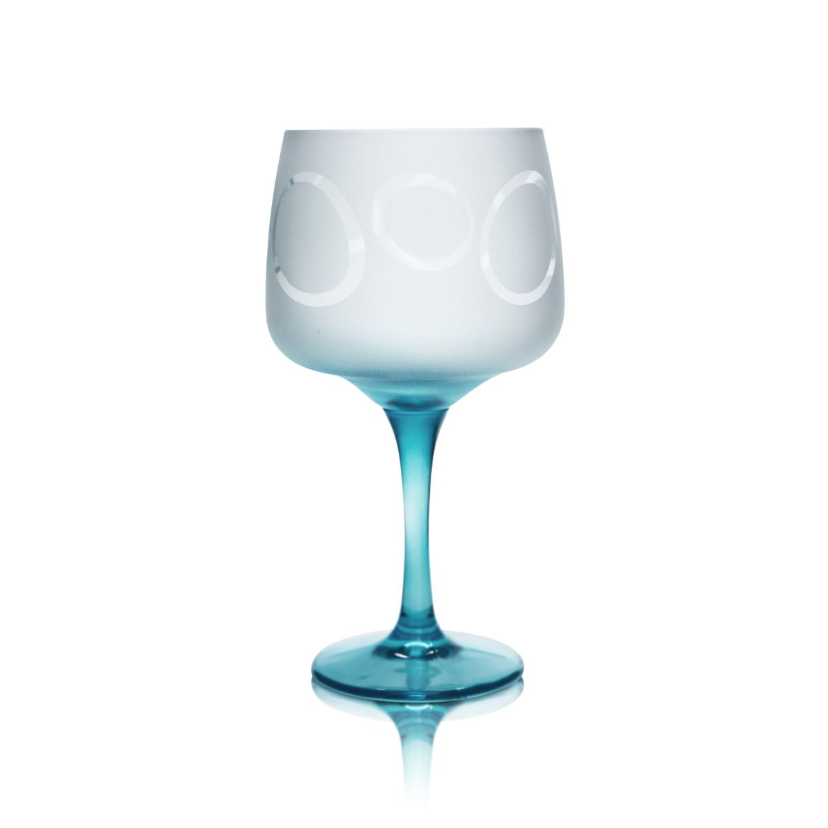 Malfy Gin Bicchiere 0,6 l satinato Bicchiere balloon Gin Tonic Bicchieri da aperitivo Frosted B-WARE – Vista 2