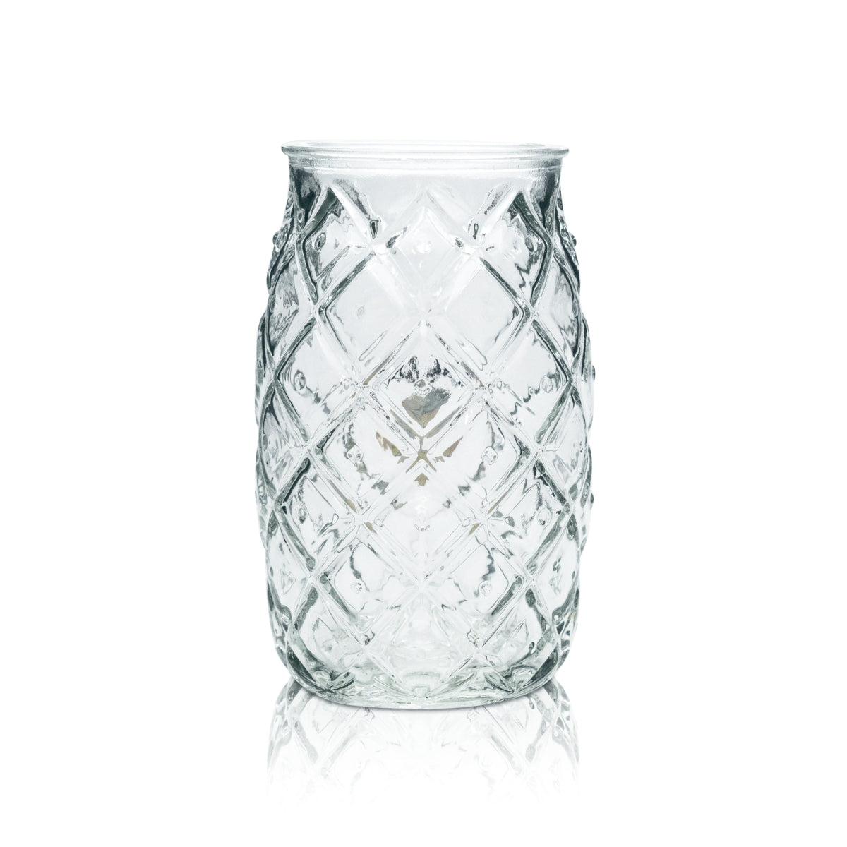 Malibu Bicchiere Ananas 0,4 l Bicchiere da long drink Bicchiere da cocktail Bicchiere da aperitivo Bicchieri sagomati – Vista 2