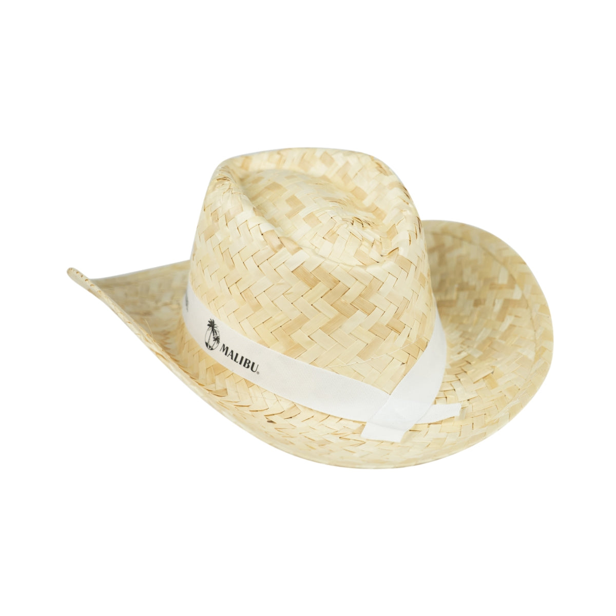 Cappello di paglia Malibu Cappello da sole Cappellino da spiaggia Cappellino con visiera Protezione solare Festa Festival – Vista 2