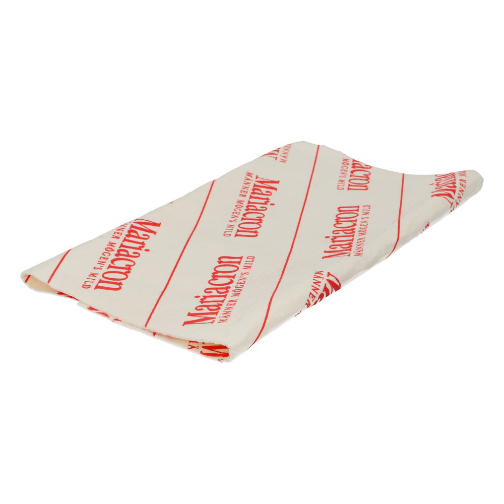 Mariacron Tovaglietta da bancone per brandy 50x36 cm nuova, tessuto misto bianco, antigoccia
