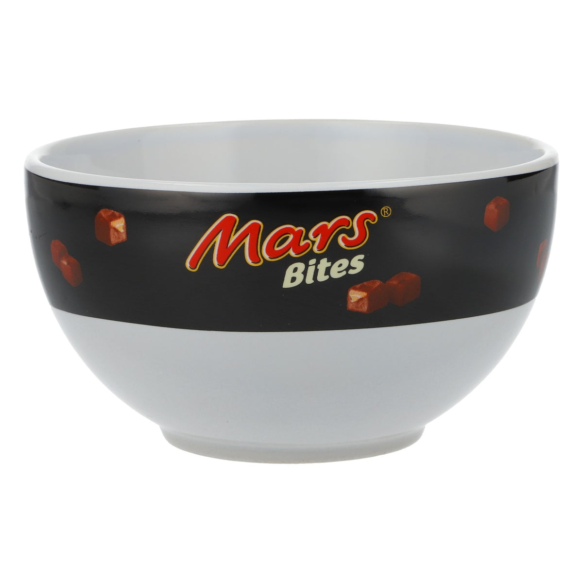 Mars Dolciumi Ciotola per cereali Ciotola per snack bianca/nera Basta distribuire