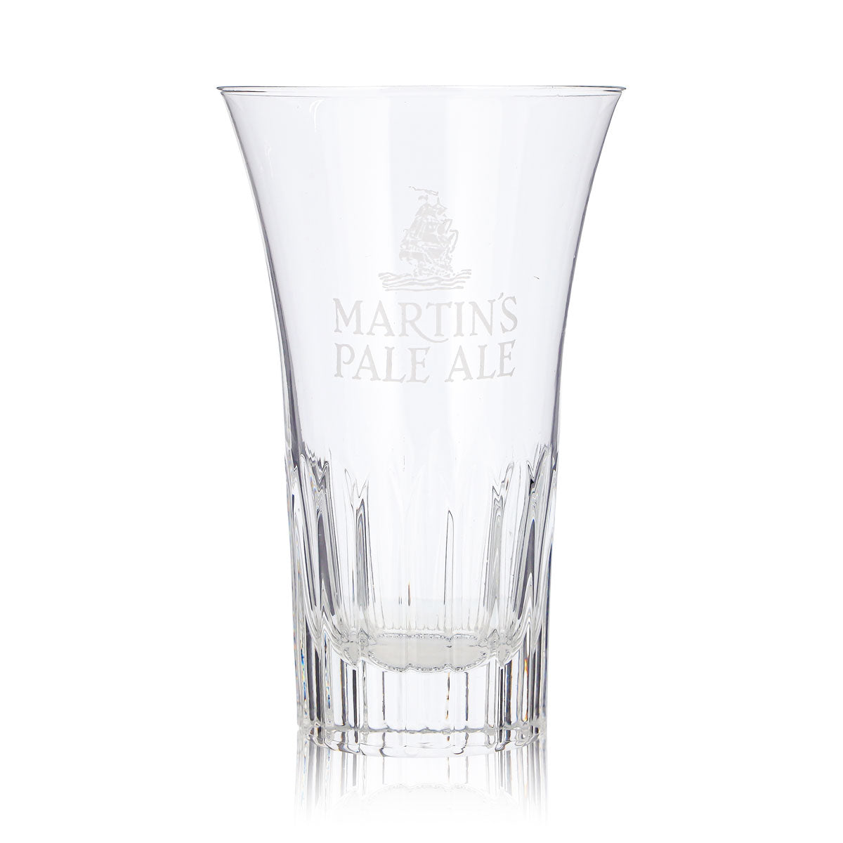 Bicchiere da birra Martin's Pale Ale da 0,38 l con motivo in rilievo – Vista 2