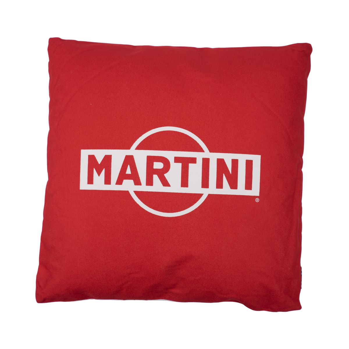 Cuscino Martini 40x40 cm reversibile rosso bianco decorativo per divano, salotto e outdoor