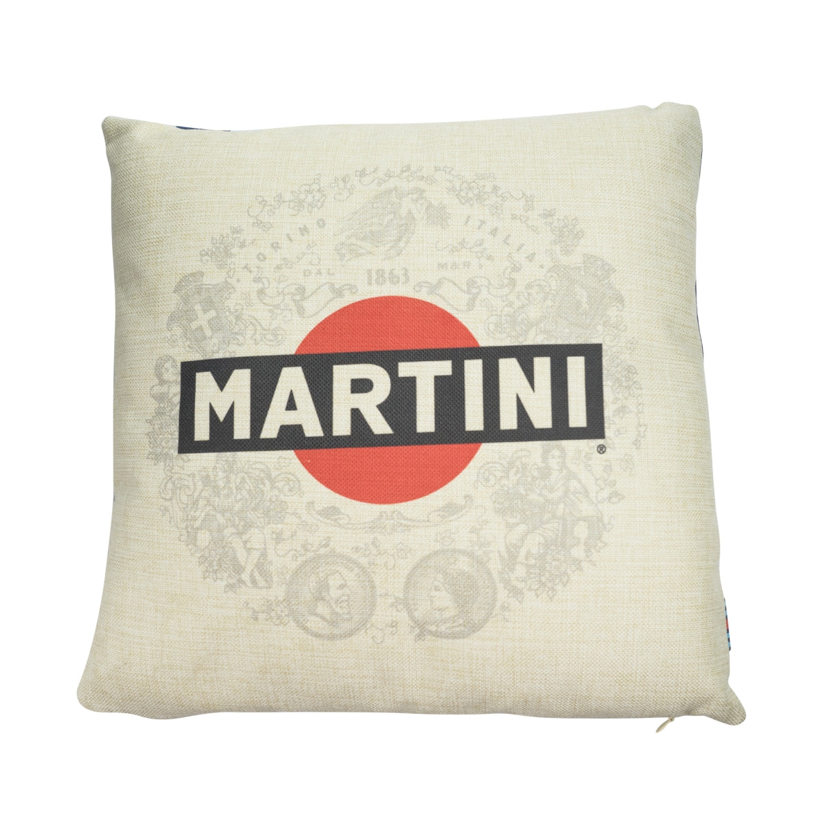 Cuscino Martini Cushion Pillow 40x40 cm con cerniera, reversibile, per uso gastronomico e outdoor
