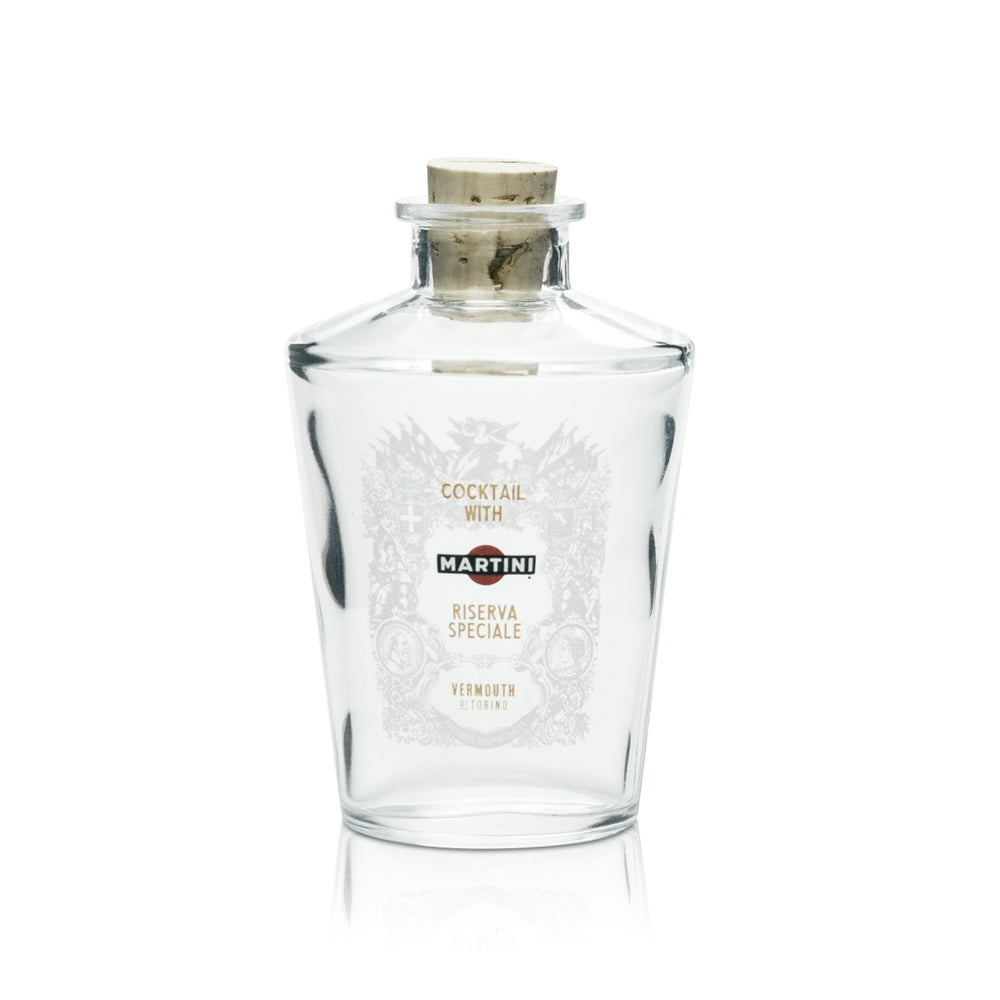 Martini Vermouth Flacon 0,1 l bottiglia tappo in sughero bicchieri regalo profumo aperitivo bar