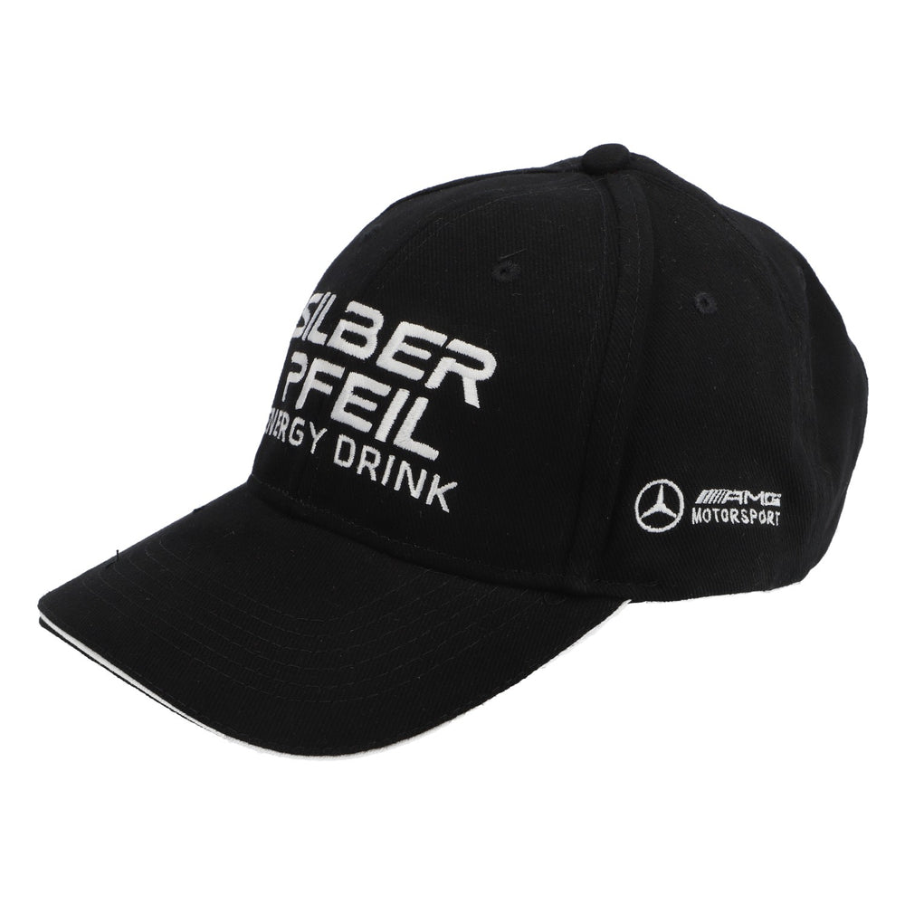 Cappellino da baseball Mercedes AMG Cappellino da pilota Cappellino nero "Freccia d'argento"