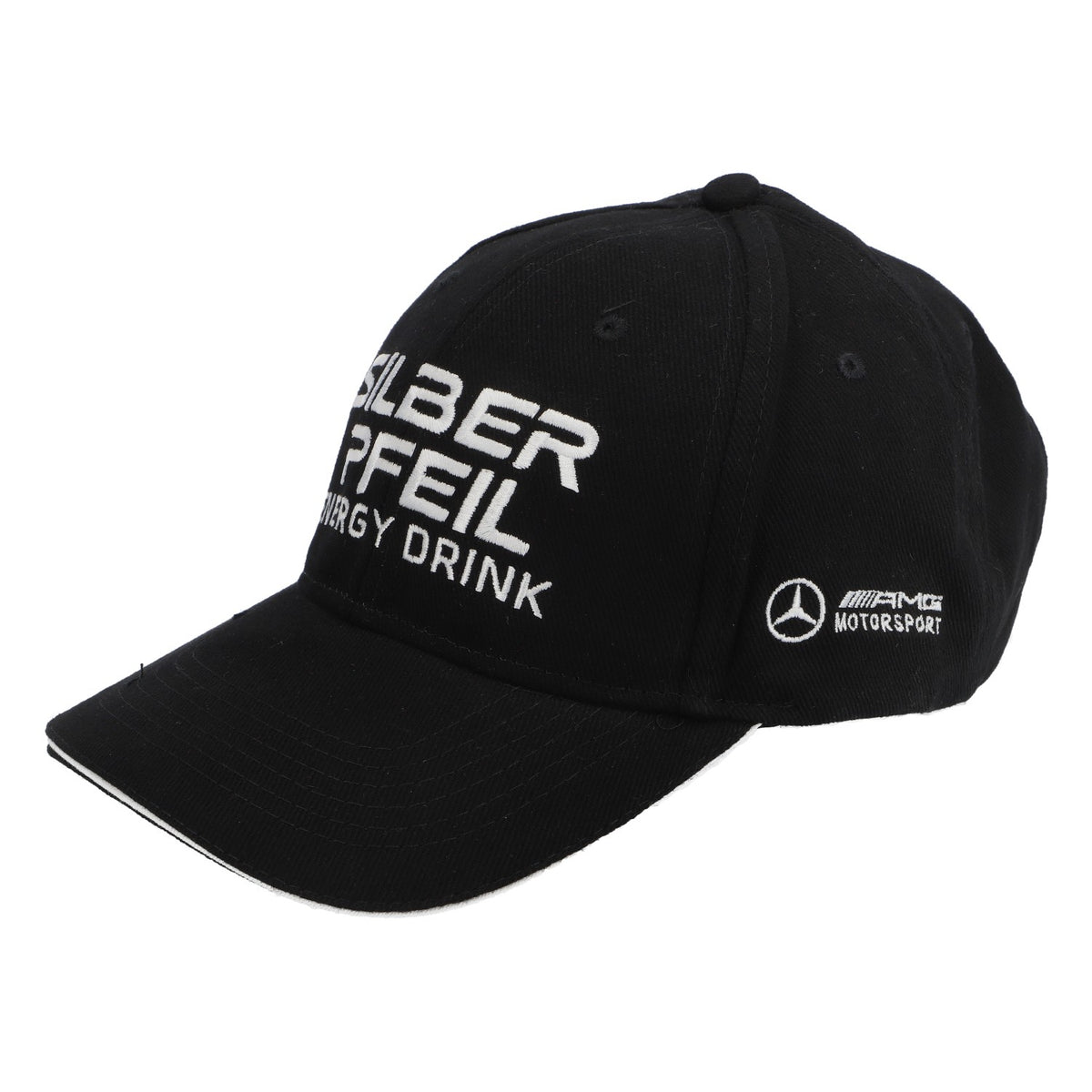 Cappellino da baseball Mercedes AMG Cappellino da pilota Cappellino nero "Freccia d'argento"