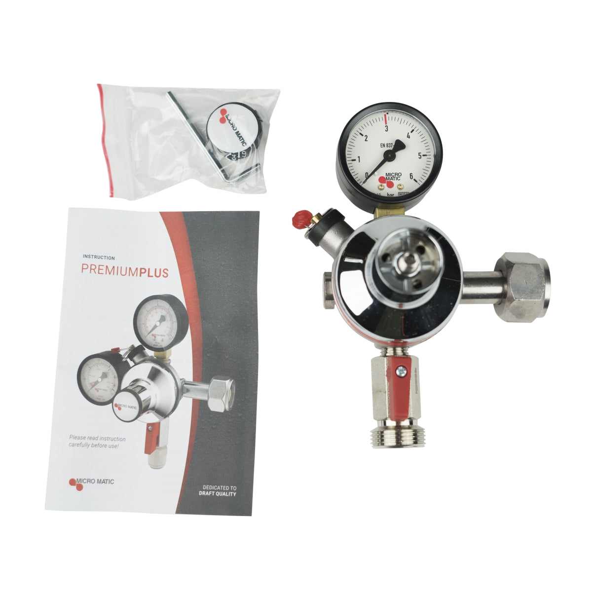 Micro Matic  Riduttore di pressione principale Premium Plus Regolatore di pressione Valvola di riduzione della pressione – Vista 2