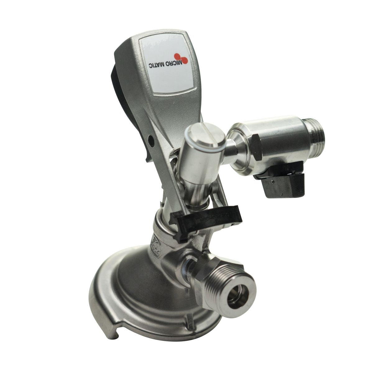 Micro Matic  Raccordo KEG Rubinetto per fusti di birra Impianto di spillatura Gastro Beer laterale – Vista 3