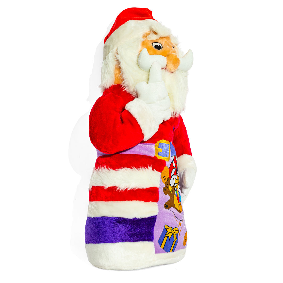 Milka Alimenti Peluche 80 cm Babbo Natale Rosso da appoggiare colorato – Vista 2