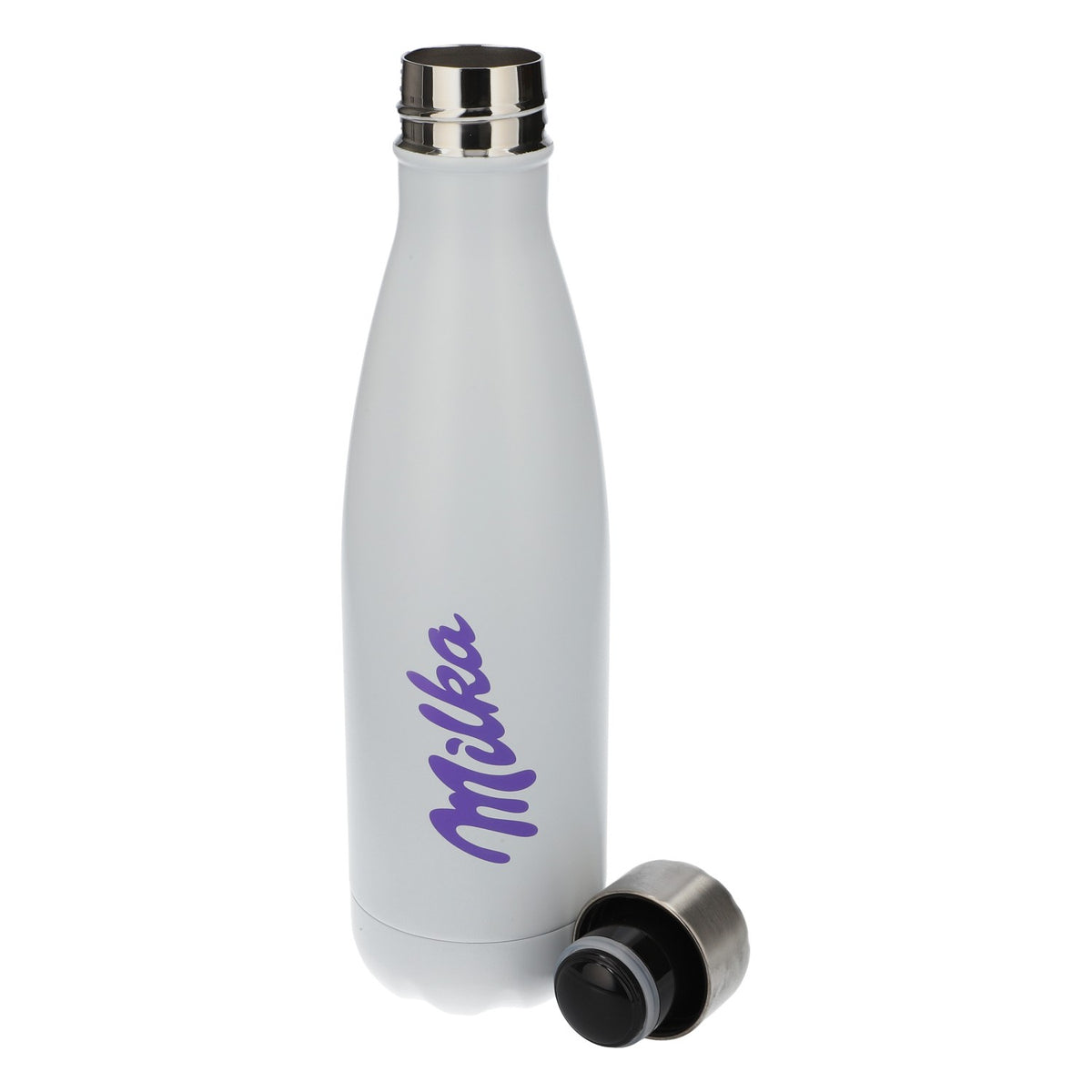 Borraccia termica in alluminio Milka Chocolate, circa 0,5 l – Vista 4