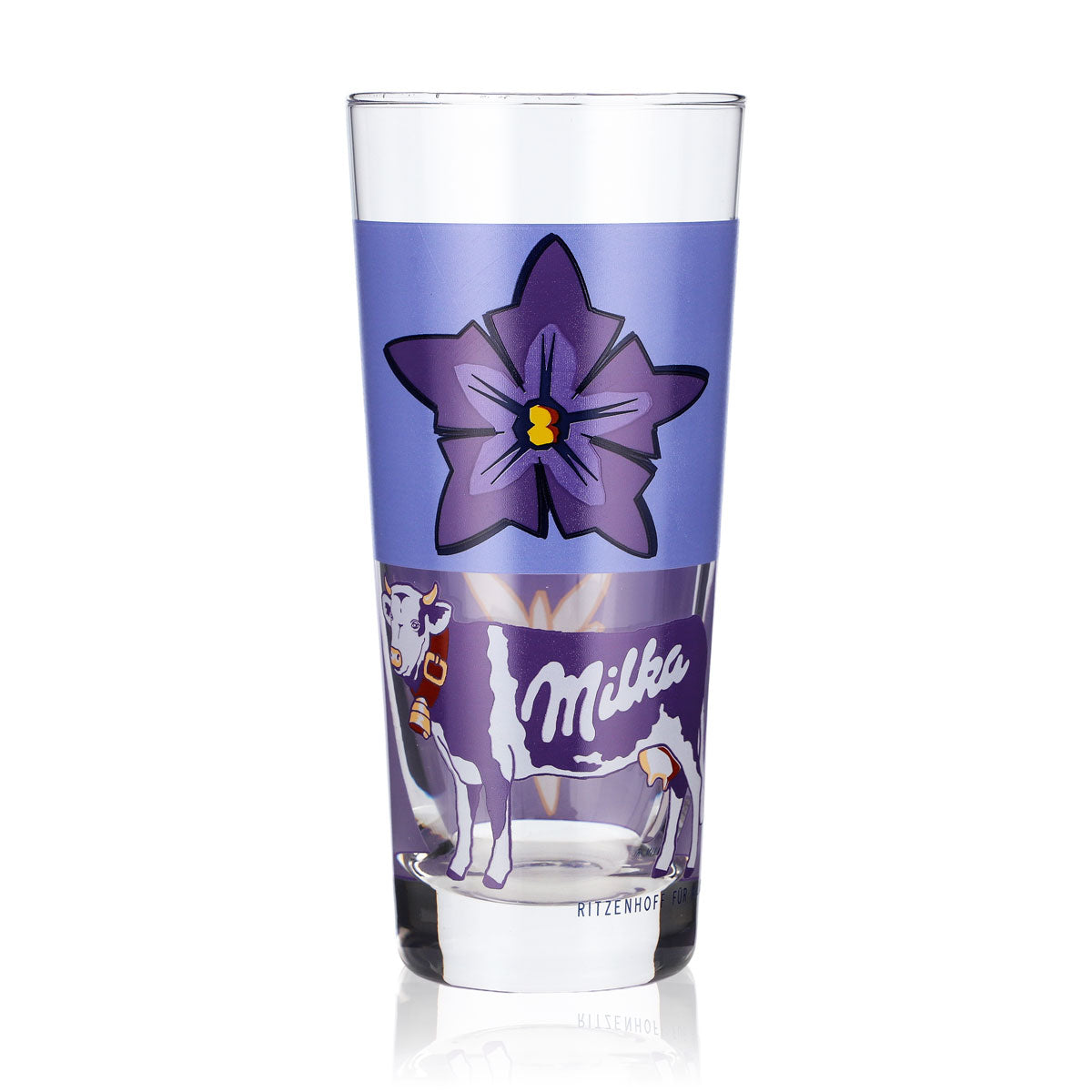 Cioccolato Milka Bicchiere in vetro opaco Bicchieri Milkakuh 0,3 l Ritzenhoff