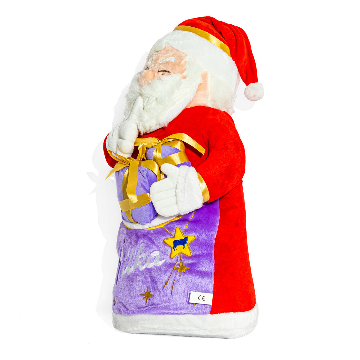 Milka Cioccolato Peluche Babbo Natale Peluche Natale – Vista 4