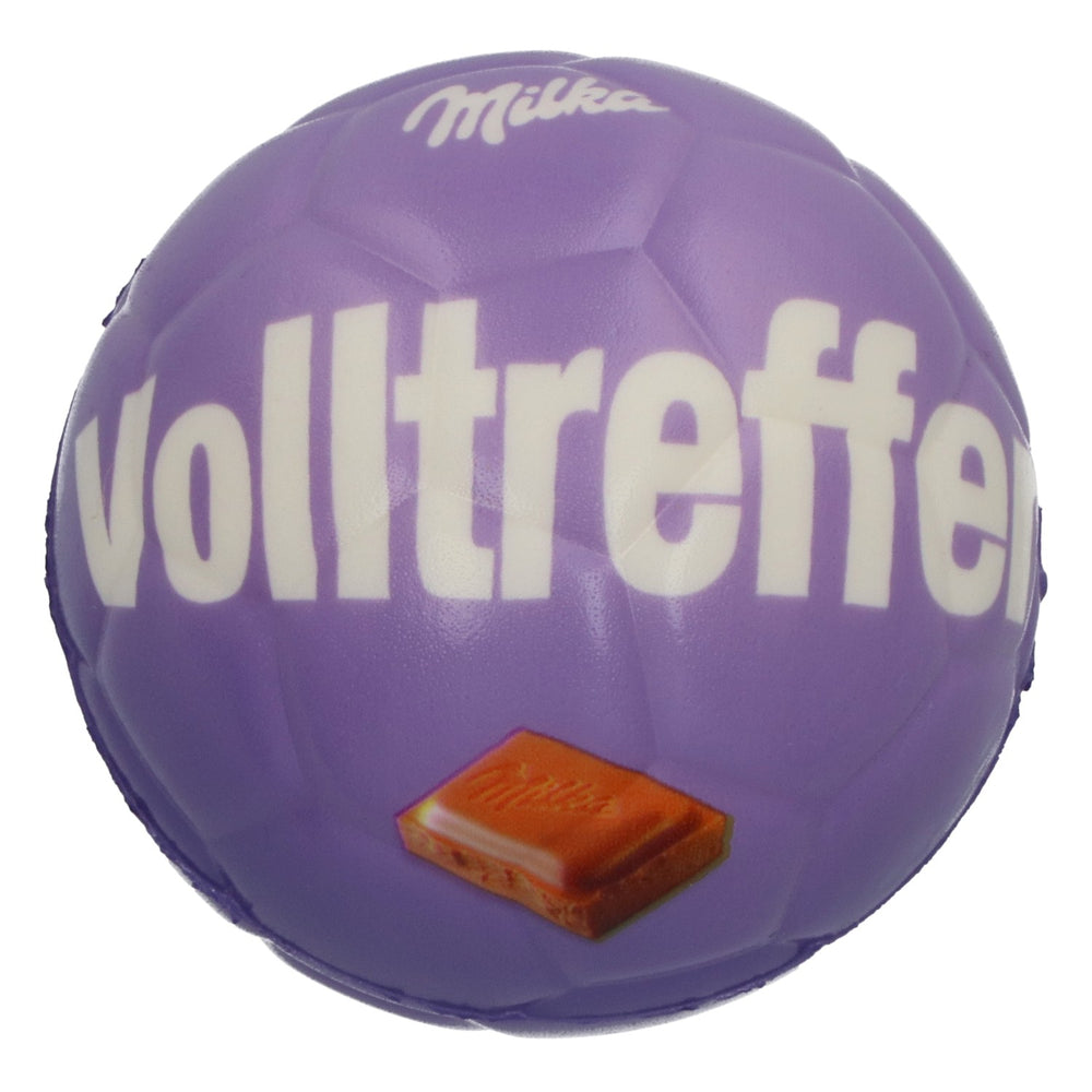 Caramelle Milka - Palla antistress "Volto pieno" in bianco e nero