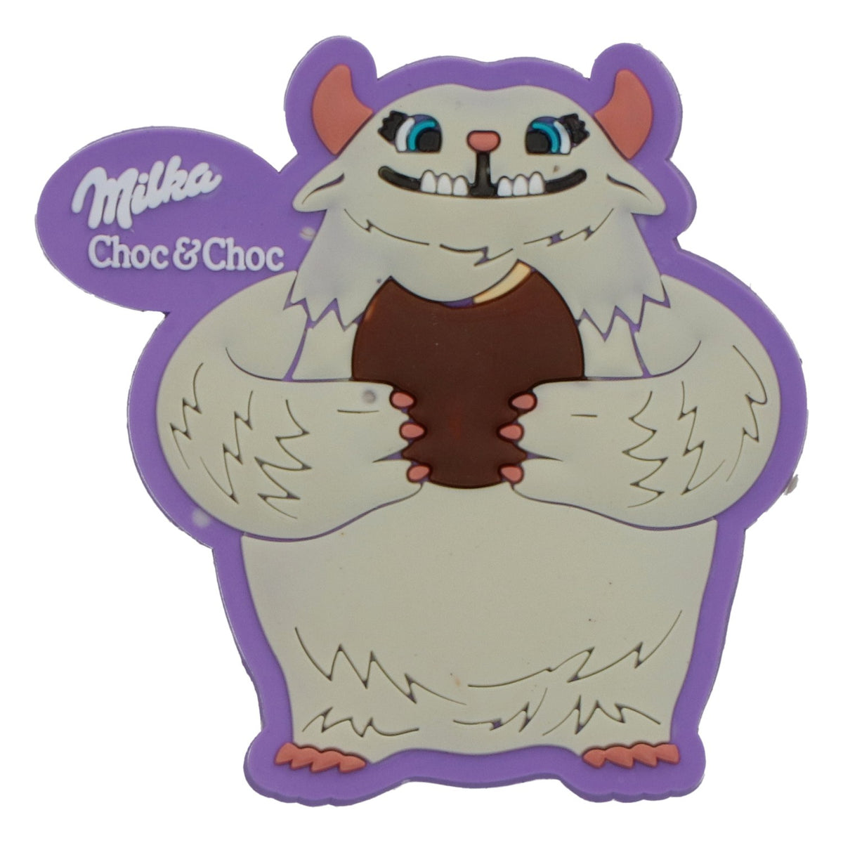 Magnet da frigo Milka con i personaggi dei dolciumi Fluffy Choc Choc